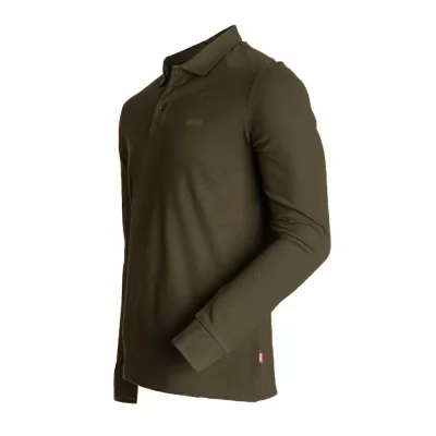 POLO A MANCHES DEPART HOMMES KAKI